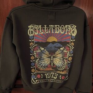 Billabong women’s/teen Size S Gray Hoodie Sweatshirt
